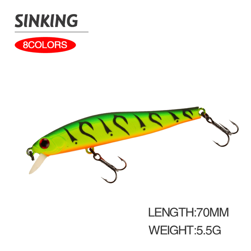 Fishing Lure Jerkbait - 7cm 5.5g Fishing Lure Minnow Wobbler