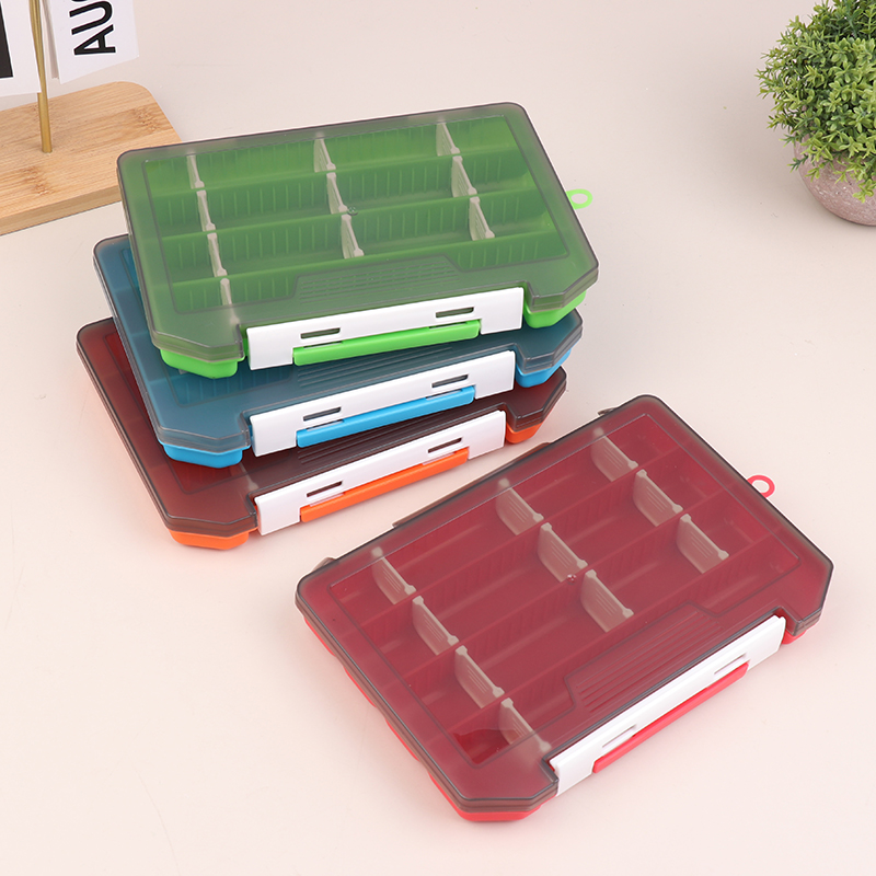 Fishing Lure Soft Plastic - 【F】1Pc Plastic Single Layer Lure Box