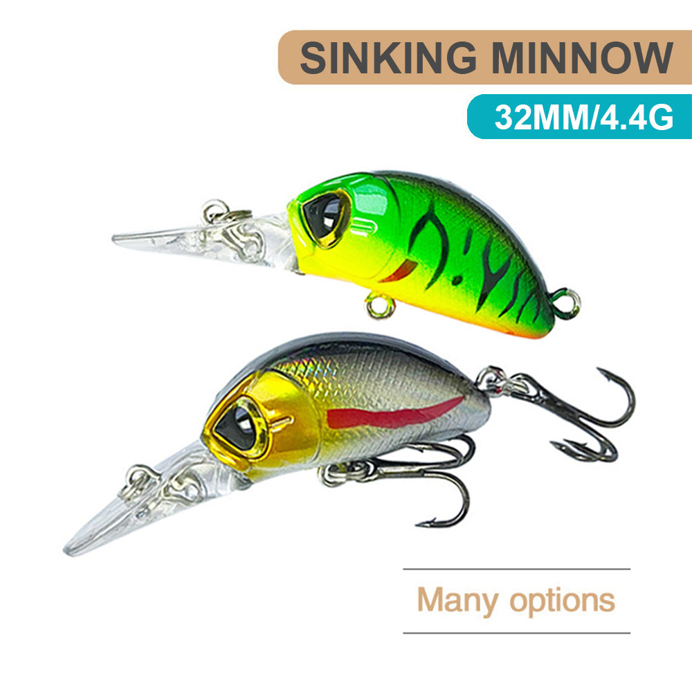 Fishing Lure Jerkbait - 3.2cm 4.4g Fishing Lures Sinking Micro