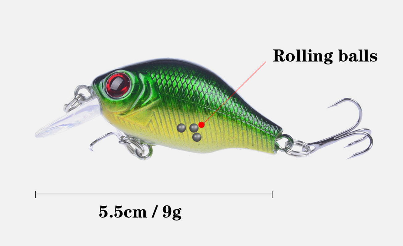 1PCS Crankbait Fishing Lure 5. - Fishing Lure Making Kit review and price