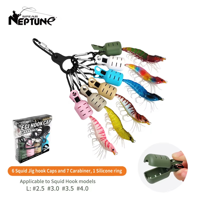 6pcs Colorful Squid Jig Hook C - Fishing Lure Making Kit review and price