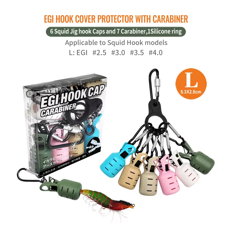 6pcs Colorful Squid Jig Hook C - Fishing Lure Making Kit review and price