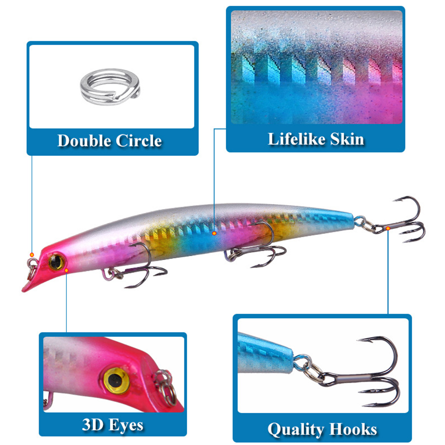 6pcs Crankbaits Fishing Lures  - Fishing Lure Crankbait review and price