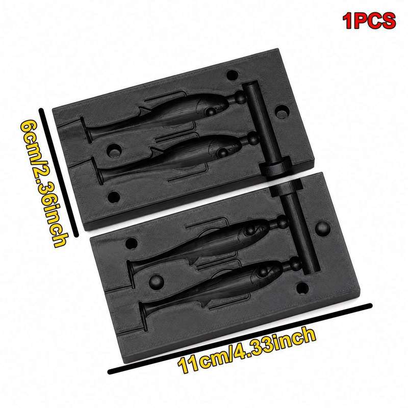 66mm Soft Bait Fishing Mold Ha - Fishing Lure Making Kit review and price