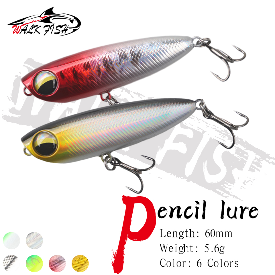 WALK FISH 1Pcs 6cm 5.6g Topwat - Fishing Lure Topwater review and price