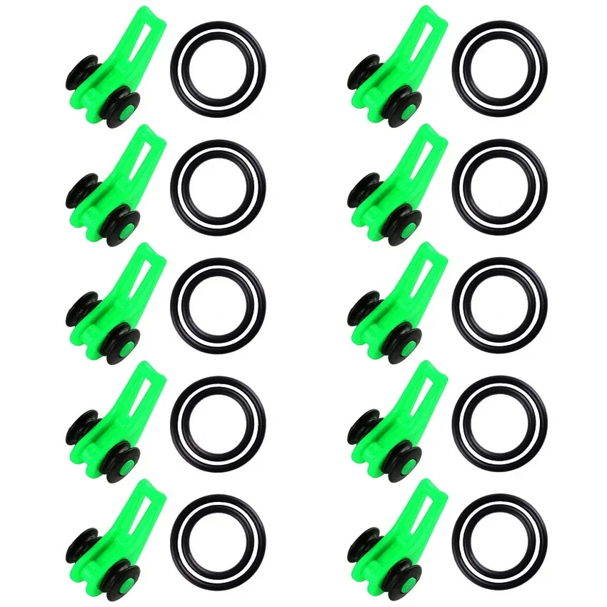 10pcs/lot Fishing Rod Pole Hoo - Fishing Lure Jig review and price